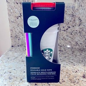 Starbucks color changing cups